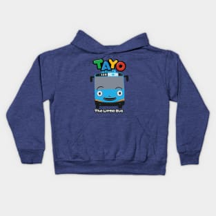 tayo the city bus Kids Hoodie